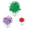 Tinsel Pom Poms, Assorted Set, Craft Set, Kids Crafts, Ages 6+